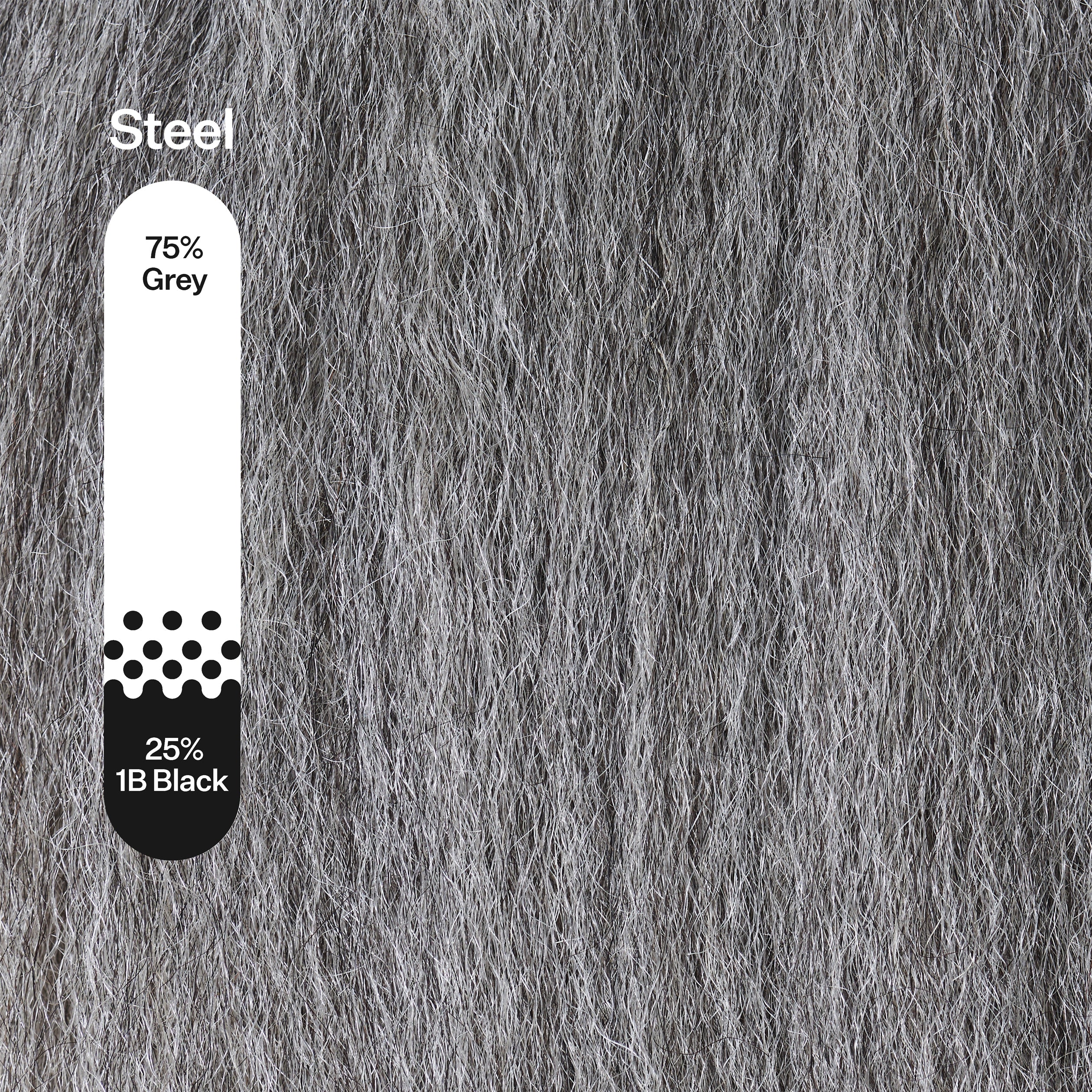 GreyScale Press'd Clip-ins